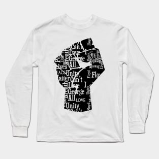 George Floyd Fist Long Sleeve T-Shirt